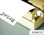 SUBACID anagram