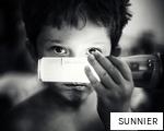 SUNNIER anagram