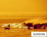 SURGING anagram