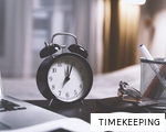 TIMEKEEPING anagram