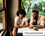 TROUBLESOME anagram