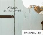 UNREFLECTED anagram