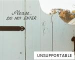 UNSUPPORTABLE anagram