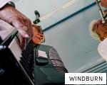 WINDBURN anagram